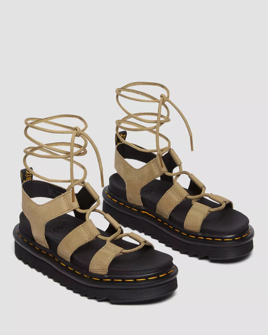 DR. MARTENS - Sandales NARTILLA - Nubuck - Tan