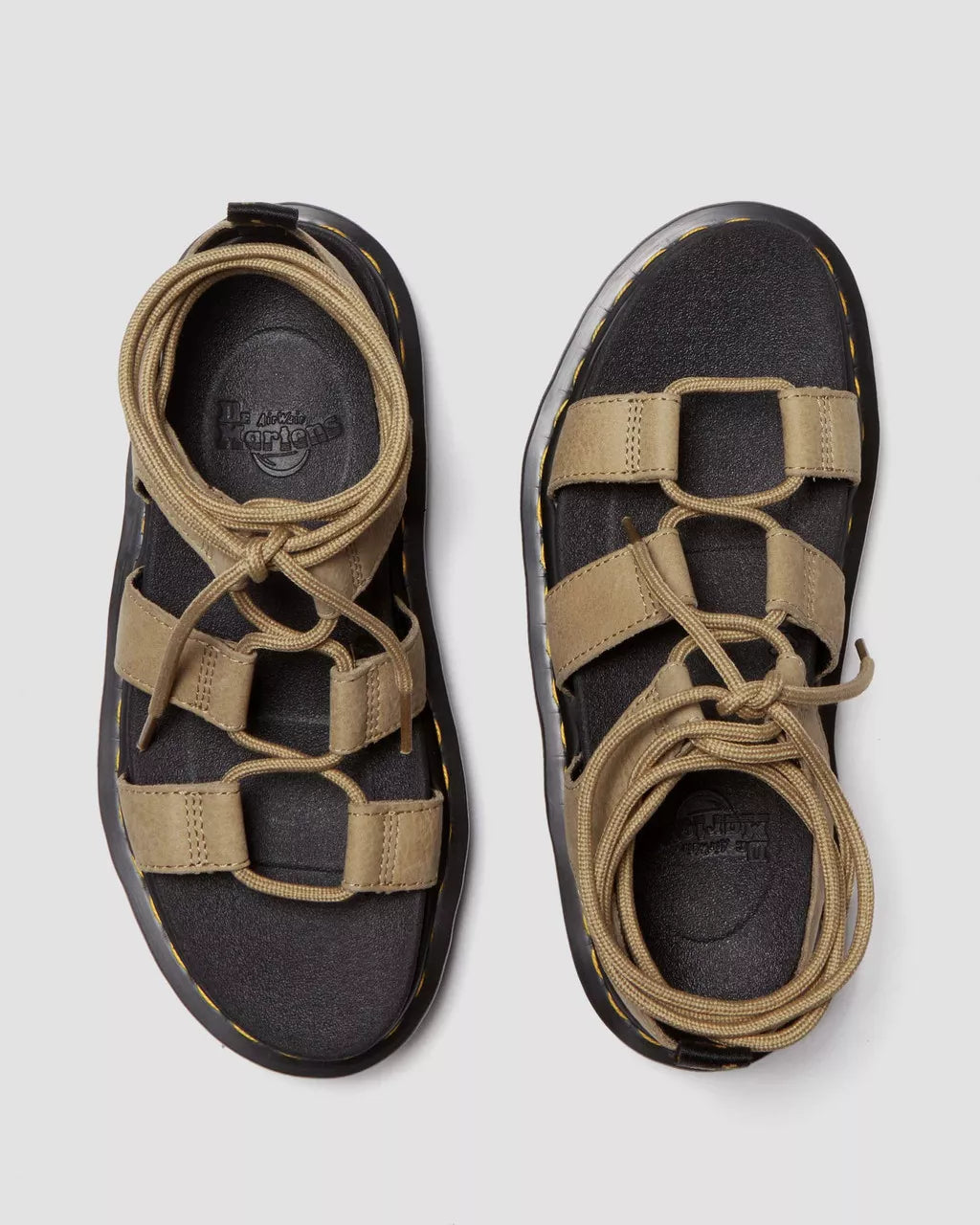DR. MARTENS - Sandales NARTILLA - Nubuck - Tan