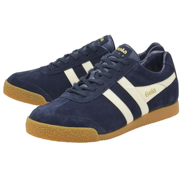 GOLA - Basket HARRIER - Daim - Navy/White