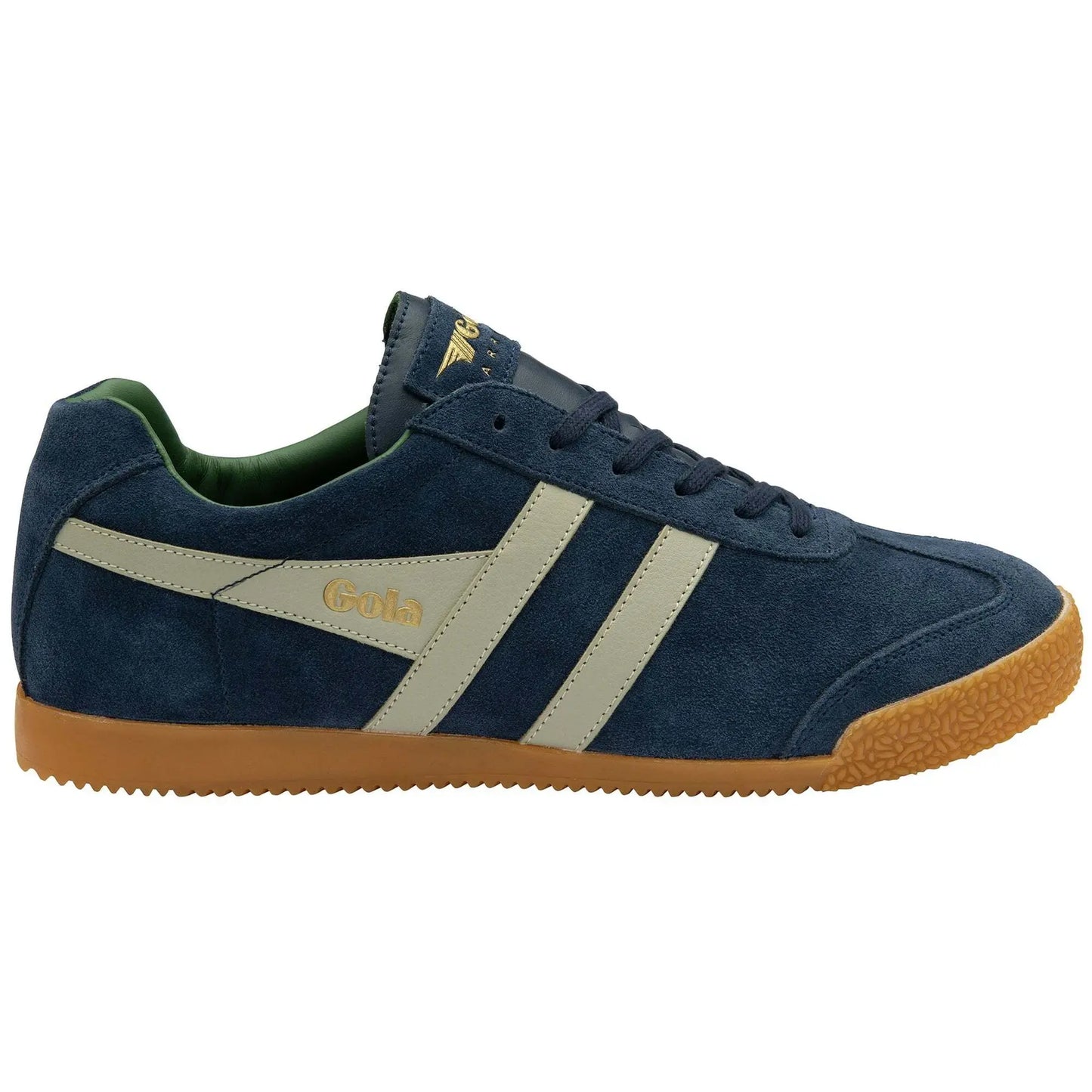 GOLA - Basket HARRIER - Daim - Navy/Grey/Evergreen