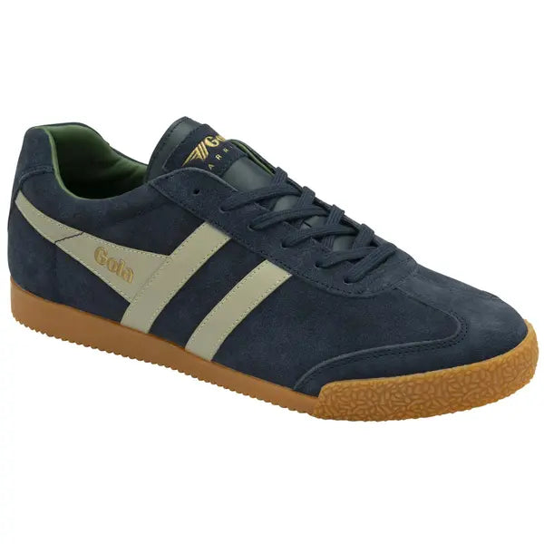 GOLA - Basket HARRIER - Daim - Navy/Grey/Evergreen