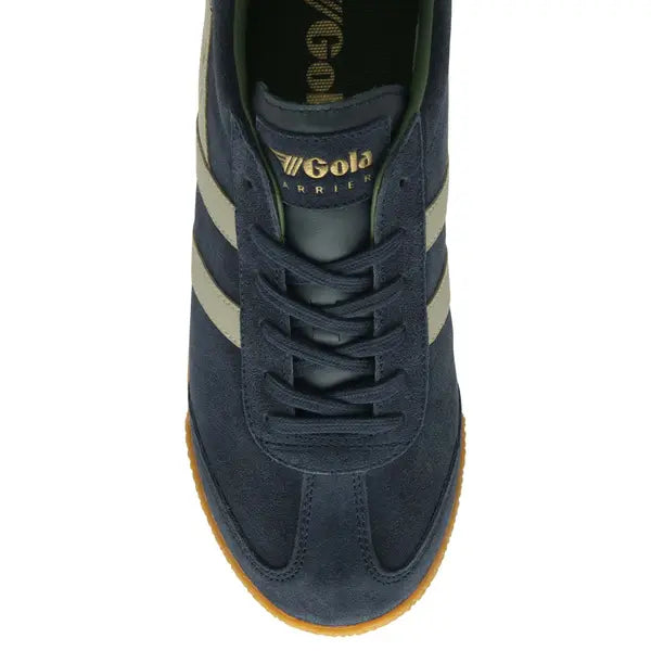 GOLA - Basket HARRIER - Daim - Navy/Grey/Evergreen