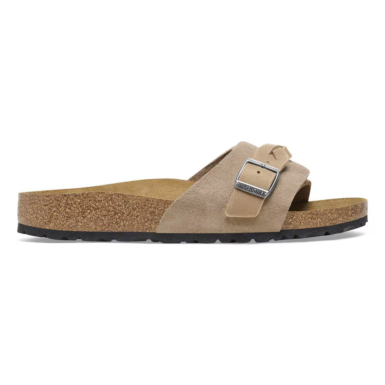 BIRKENSTOCK - Mule OITA tressée - Suède - Taupe