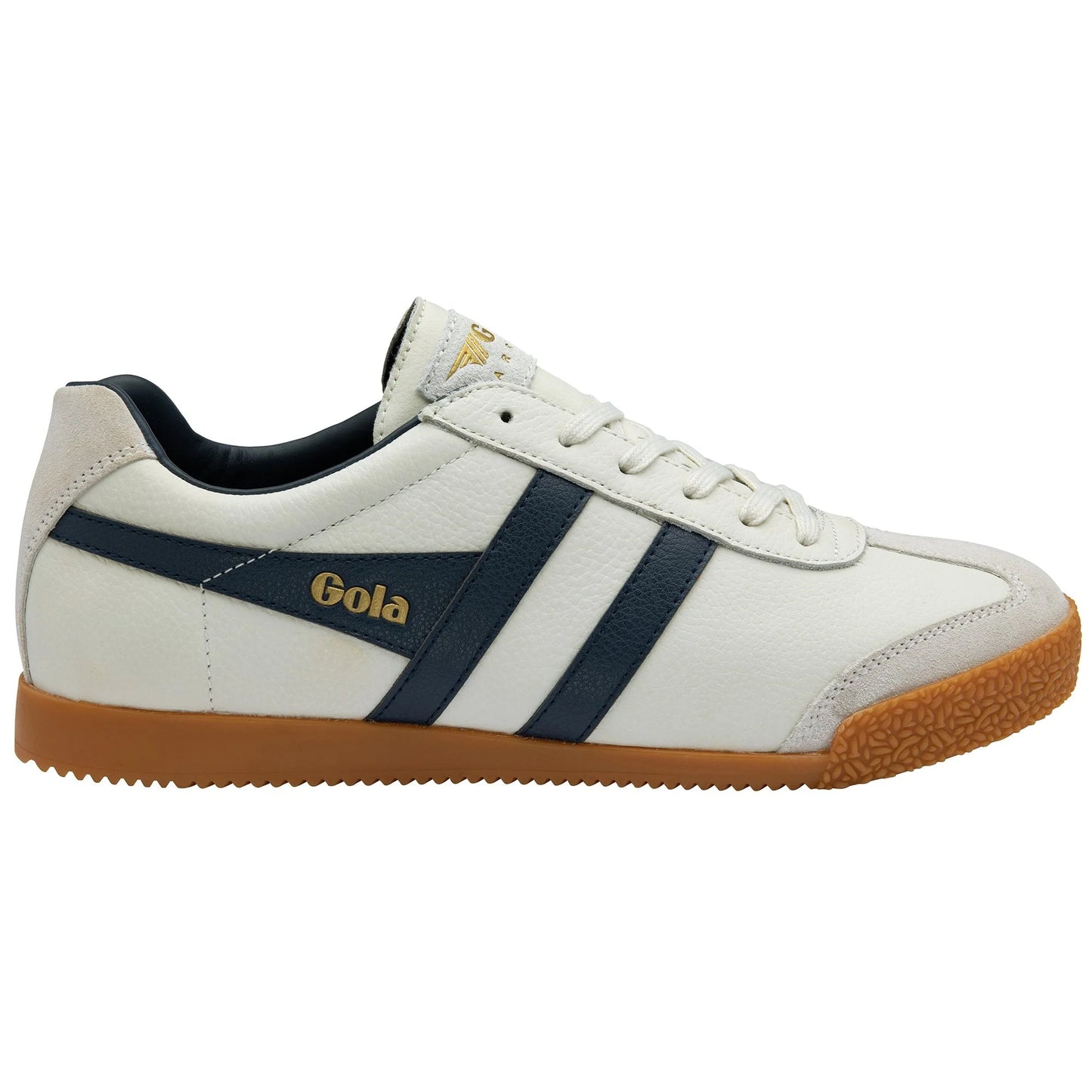 GOLA - Basket HARRIER - Cuir - Off white/Navy