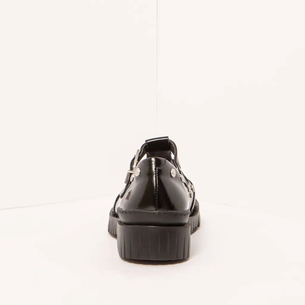 ART COMPANY - Babies Oxford - Noir brillant