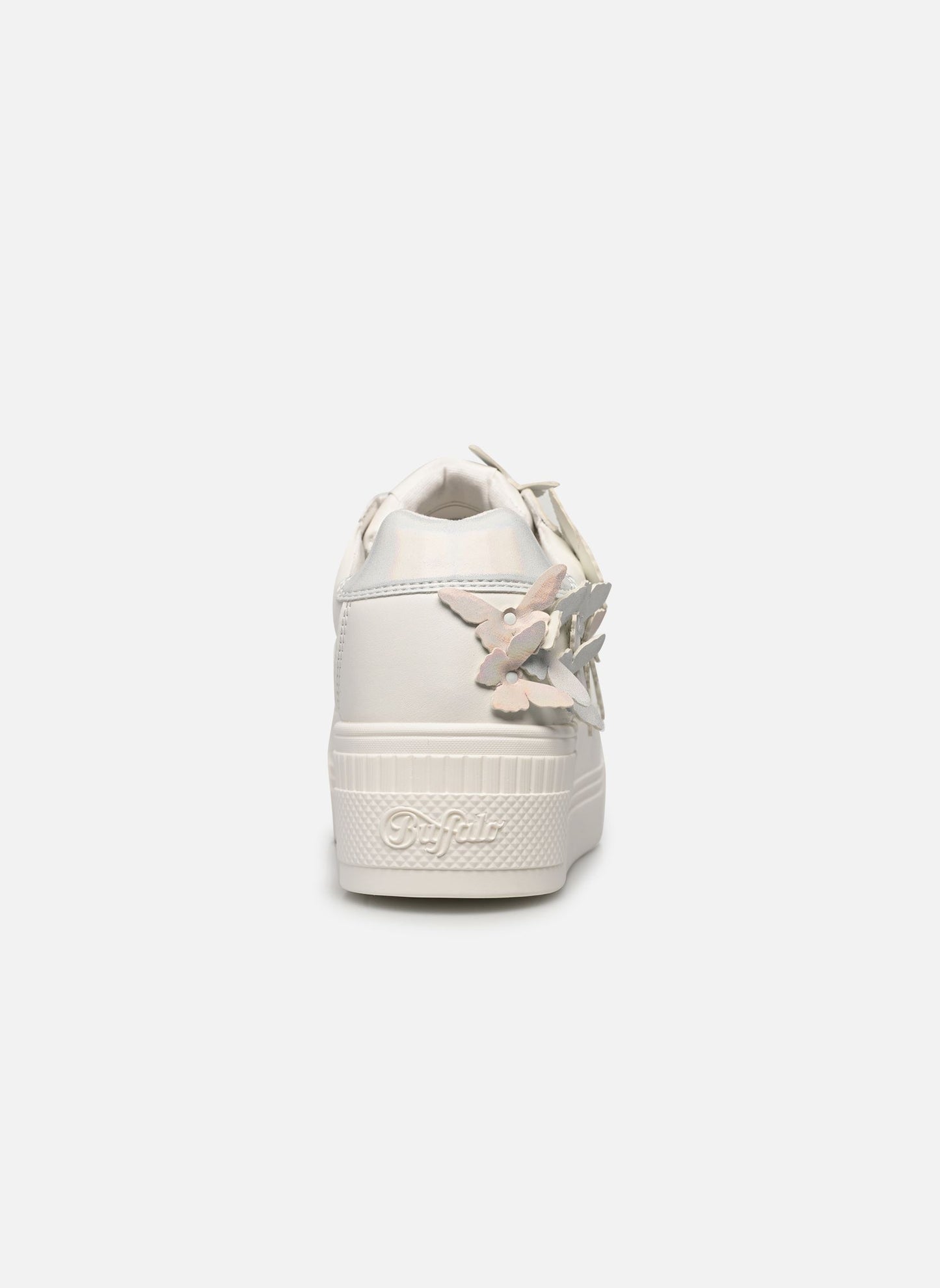 BUFFALO - Sneakers plateformes PAIRED - Papillons - Blanc