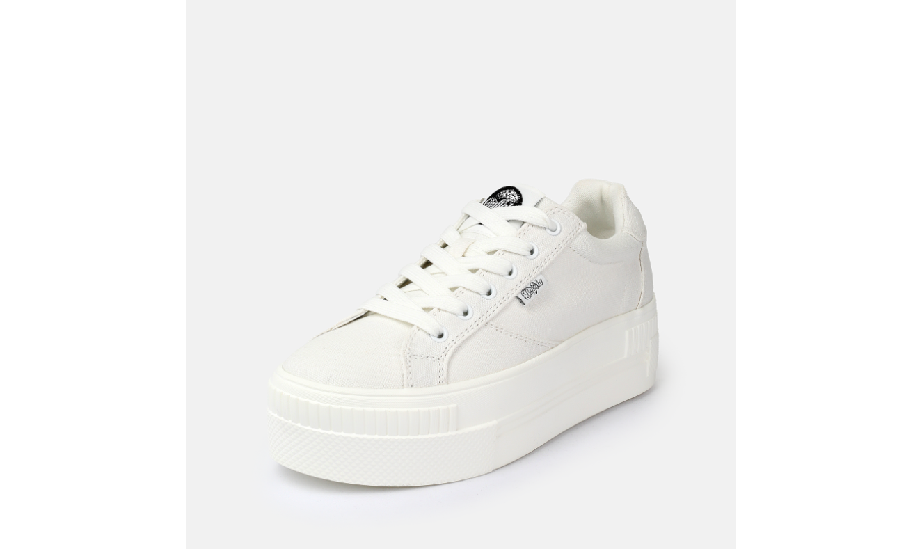 BUFFALO - Sneakers plateformes PAIRED - Vegan - Blanc