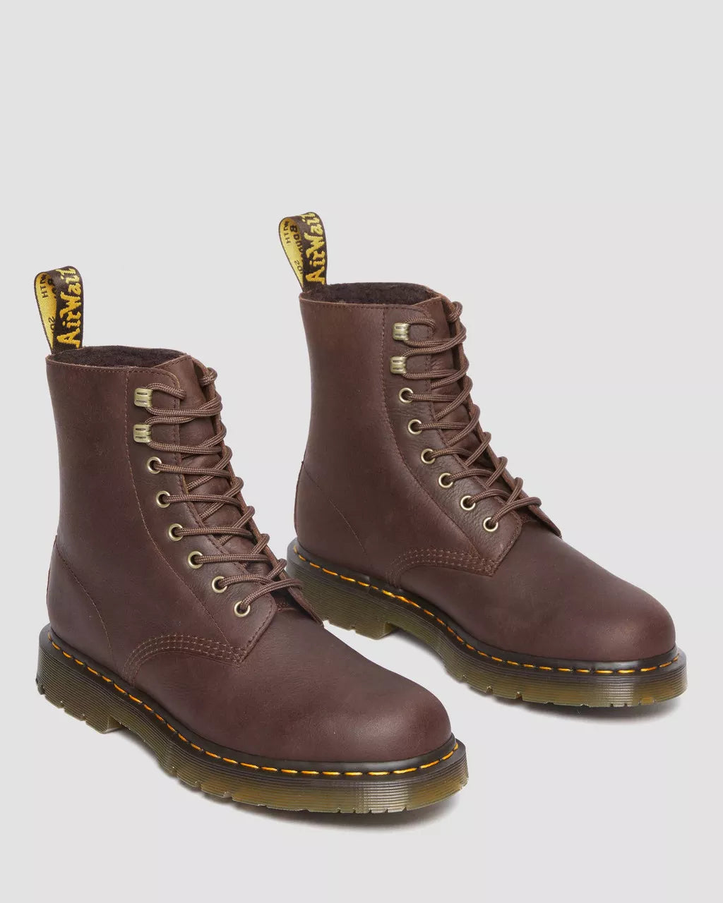 DR. MARTENS - Boots PASCAL Wintergrip - Chocolat