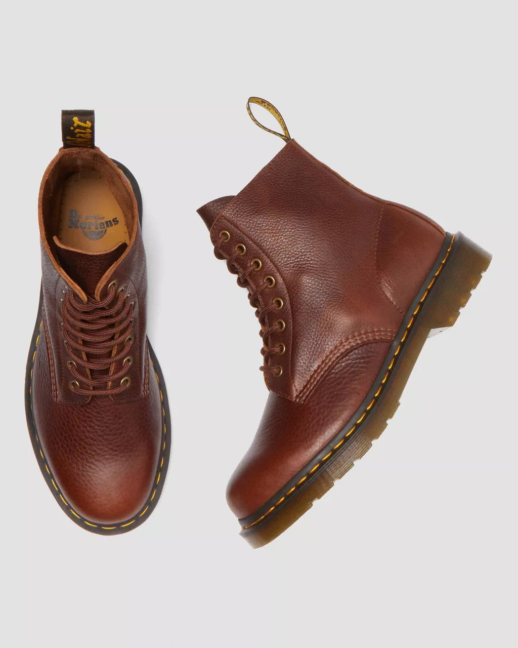 DR. MARTENS - Bottines PASCAL AMBASSADOR - Noix de cajou