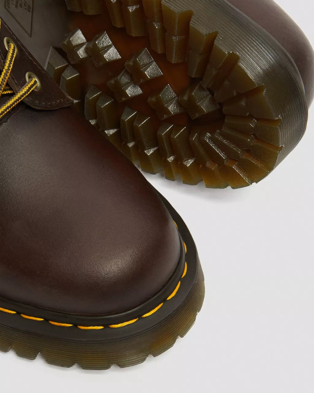 DR. MARTENS - Bottines PASCAL BEX - Crazy Horse - Marron foncé