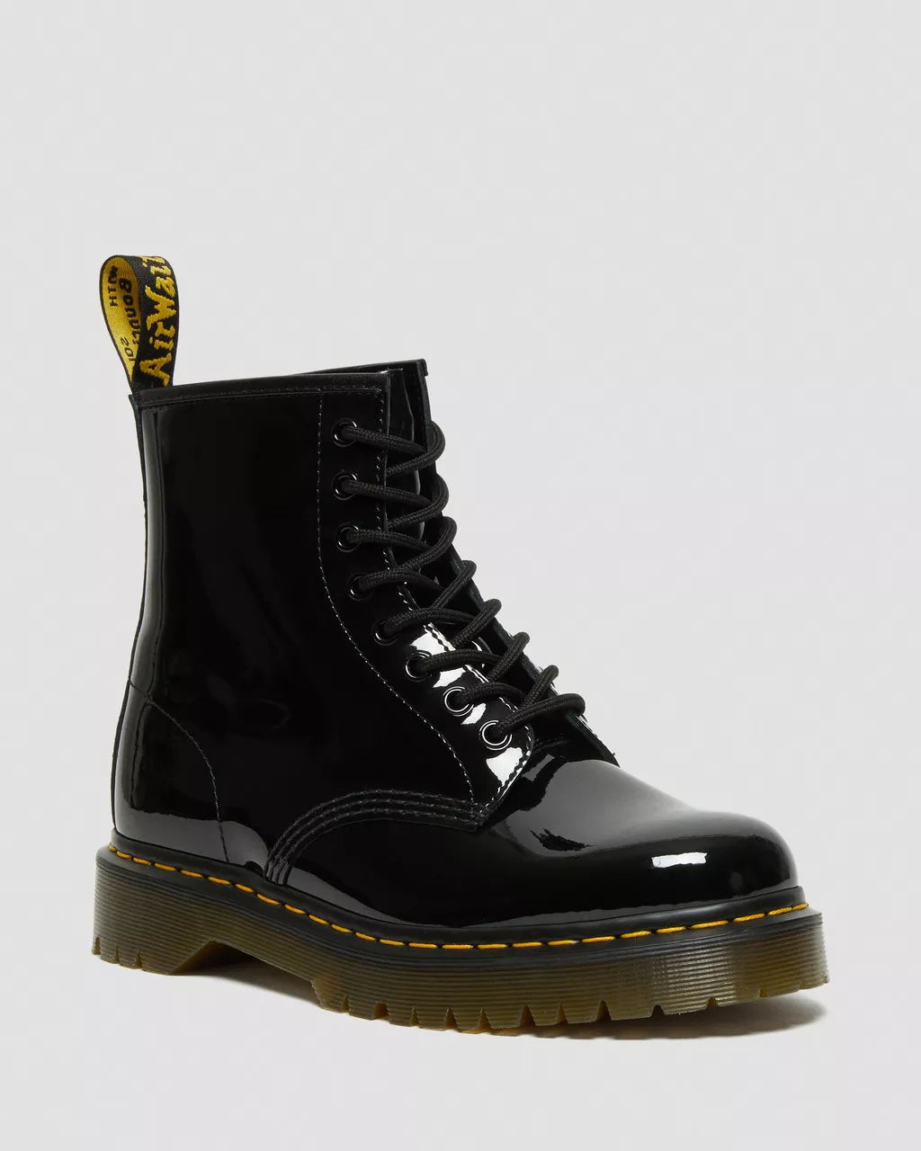 DR. MARTENS - Bottines PASCAL BEX - Noir verni