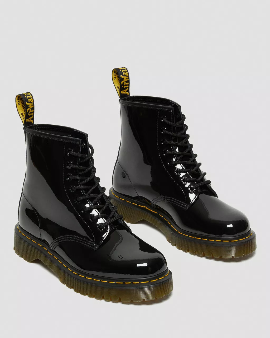 DR. MARTENS - Bottines PASCAL BEX - Noir verni