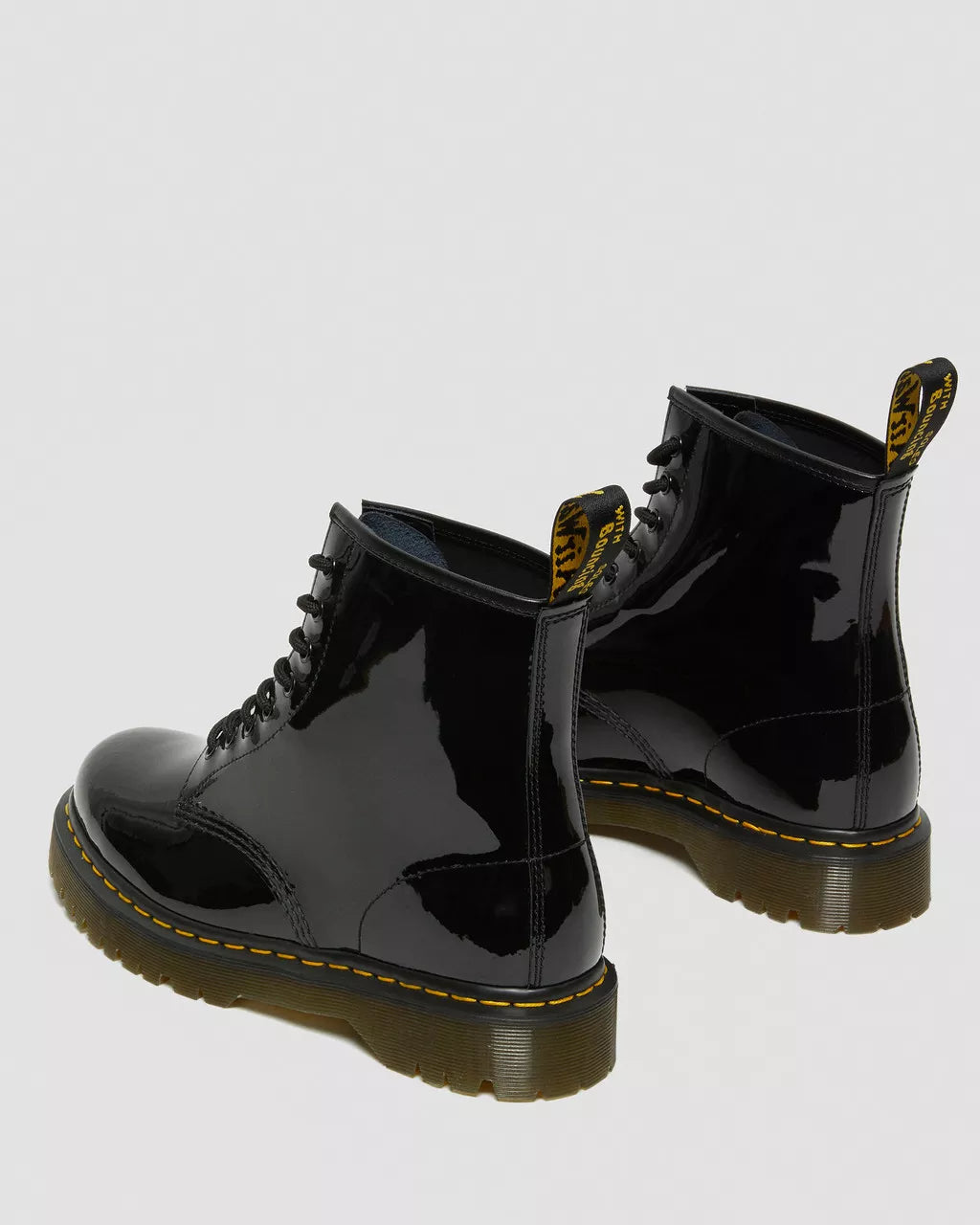 DR. MARTENS - Bottines PASCAL BEX - Noir verni