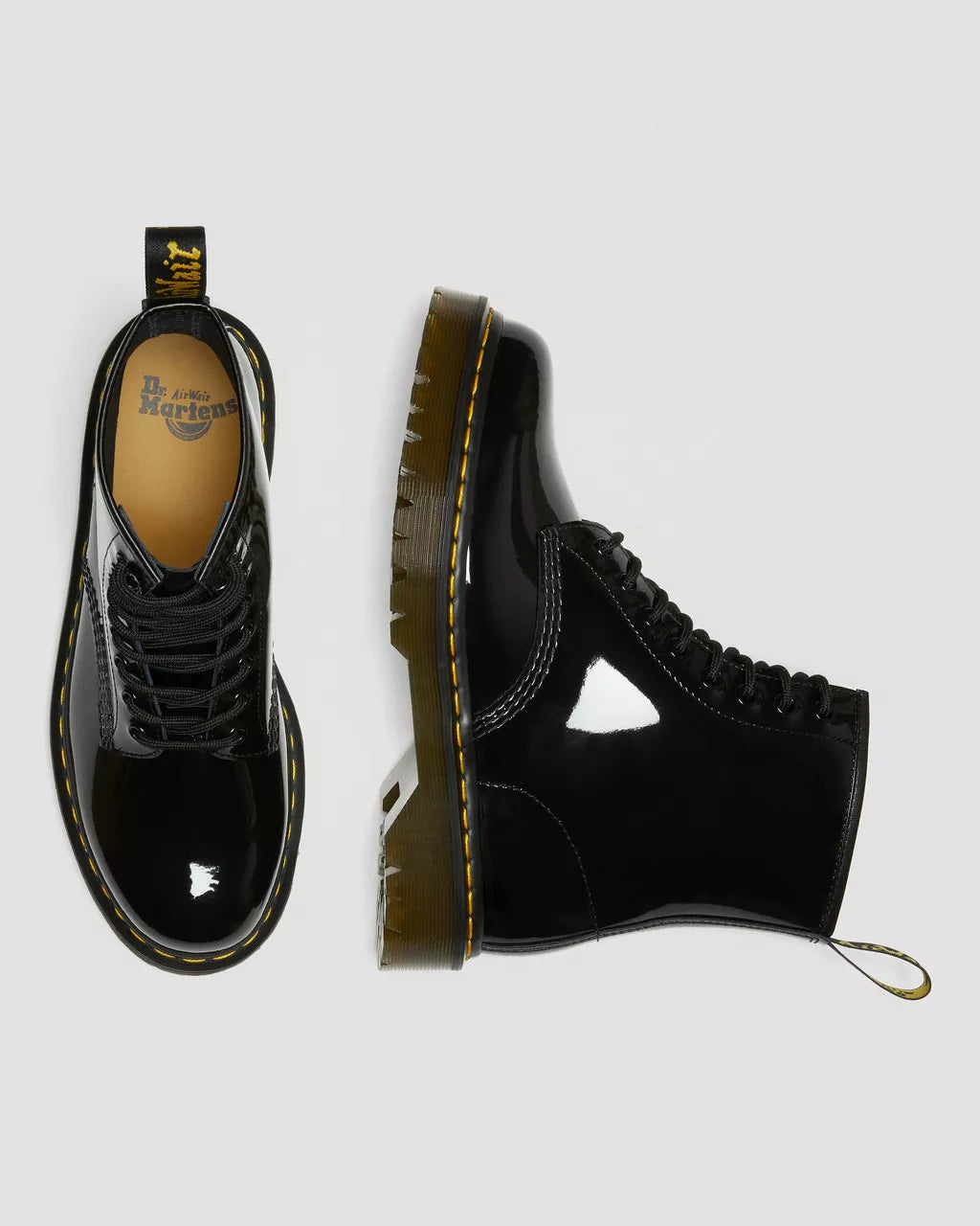 DR. MARTENS - Bottines PASCAL BEX - Noir verni