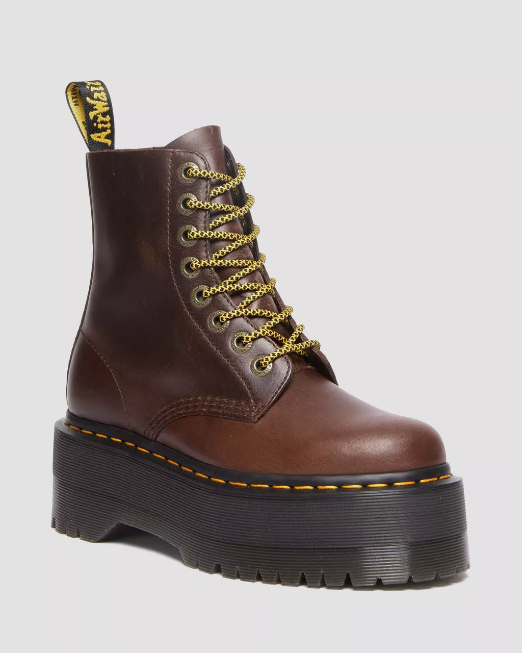 DR. MARTENS - Bottines PASCAL MAX - Marron foncé