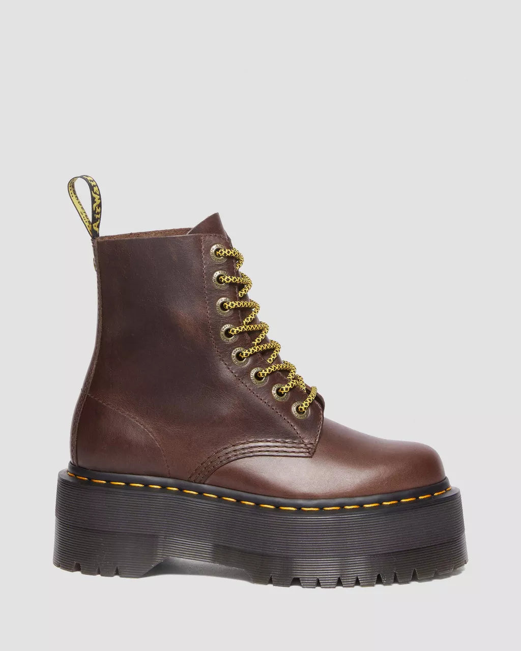 DR. MARTENS - Bottines PASCAL MAX - Marron foncé