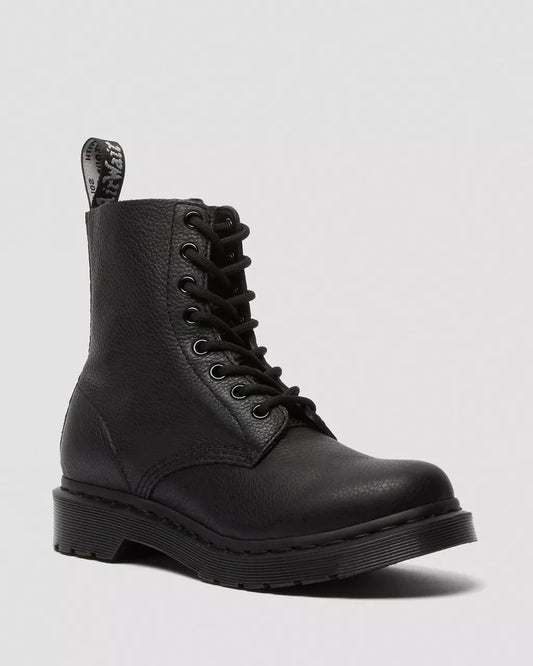 DR. MARTENS - Bottines PASCAL monochrome - Cuir Virginia - Noir