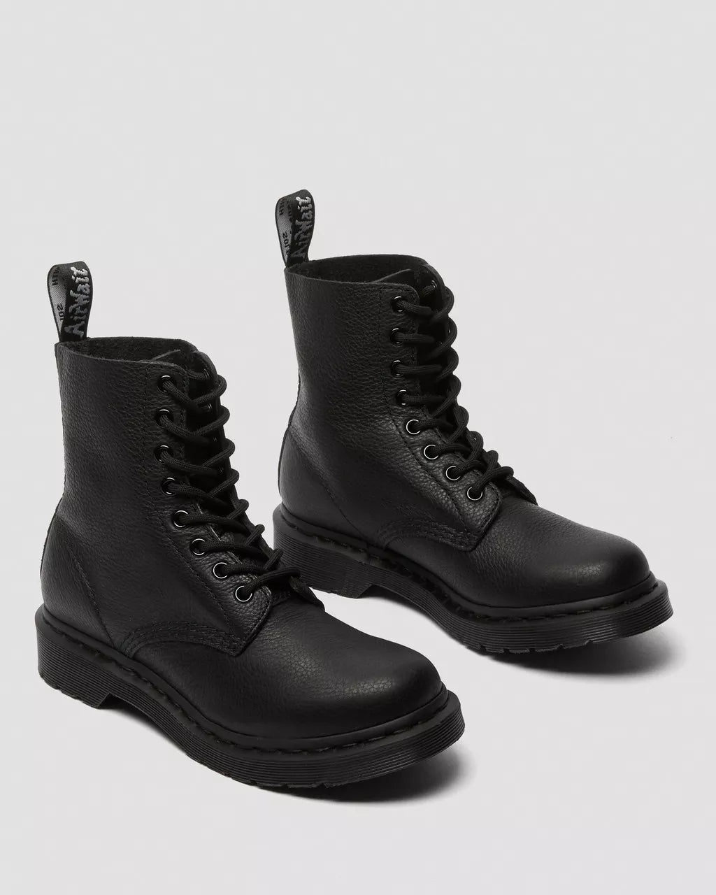 DR. MARTENS - Bottines PASCAL monochrome - Cuir Virginia - Noir