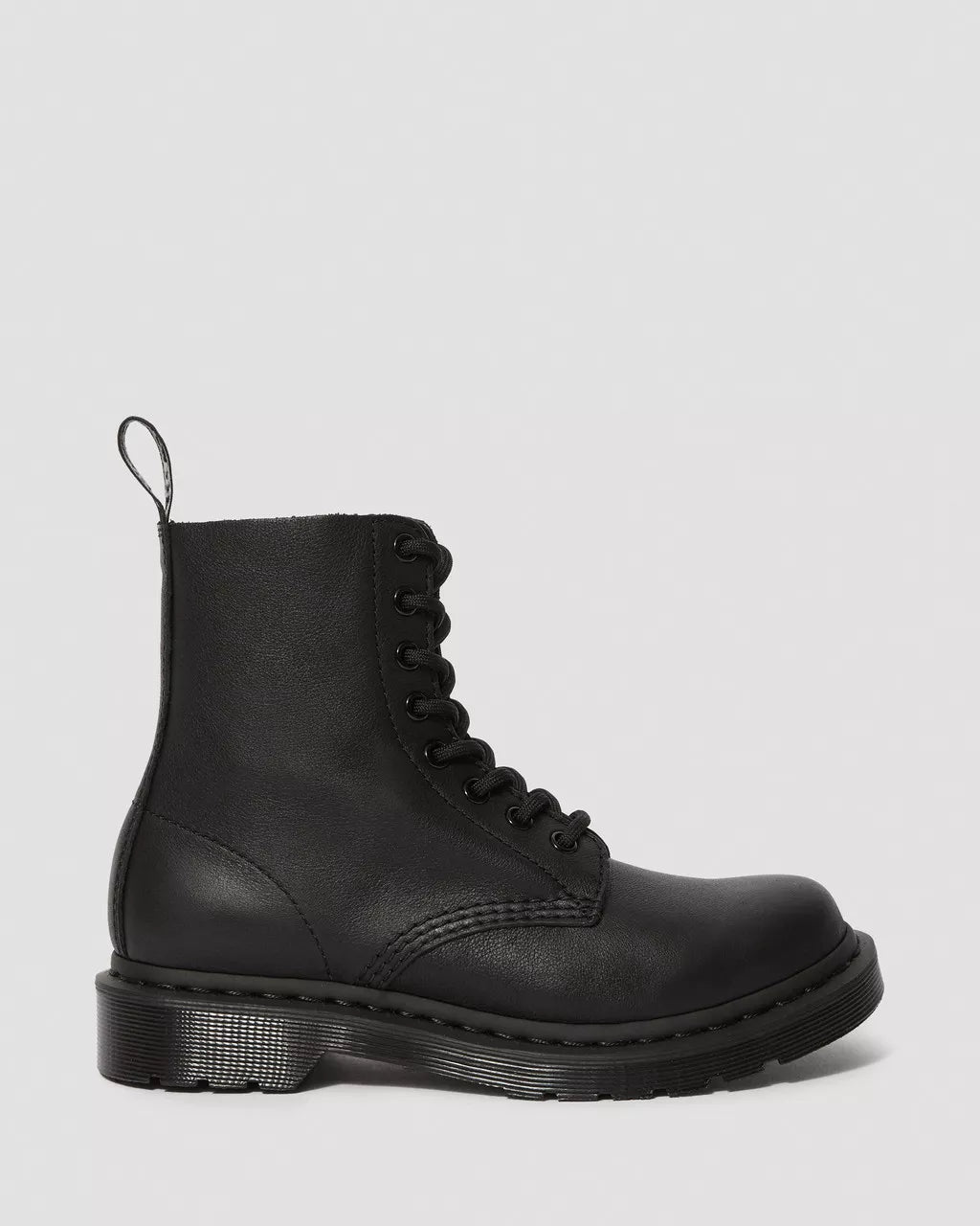 DR. MARTENS - Bottines PASCAL monochrome - Cuir Virginia - Noir