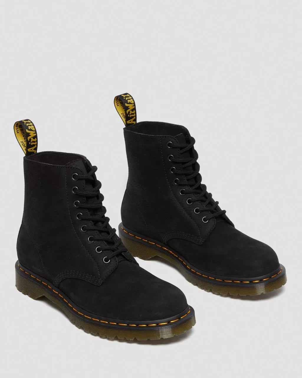 DR. MARTENS - Bottines PASCAL - Nubuck - Noir