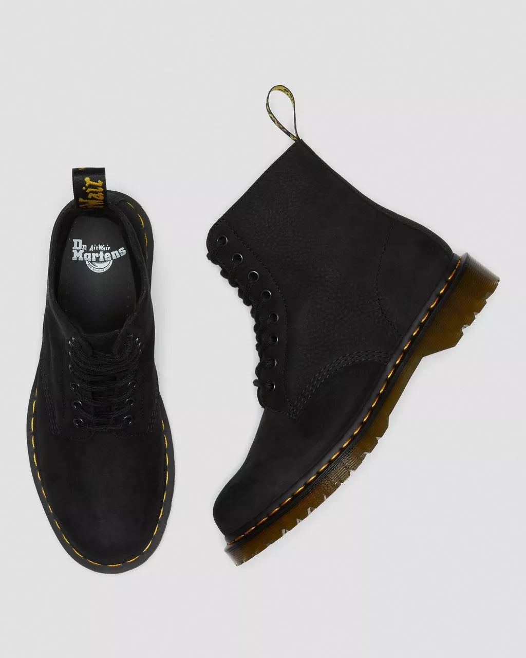 DR. MARTENS - Bottines PASCAL - Nubuck - Noir