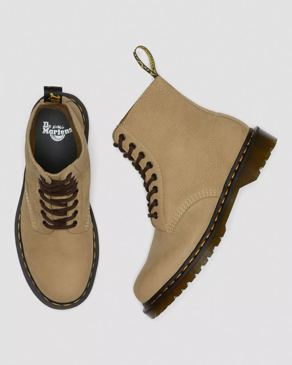 DR. MARTENS - Bottines PASCAL - Nubuck - Sable