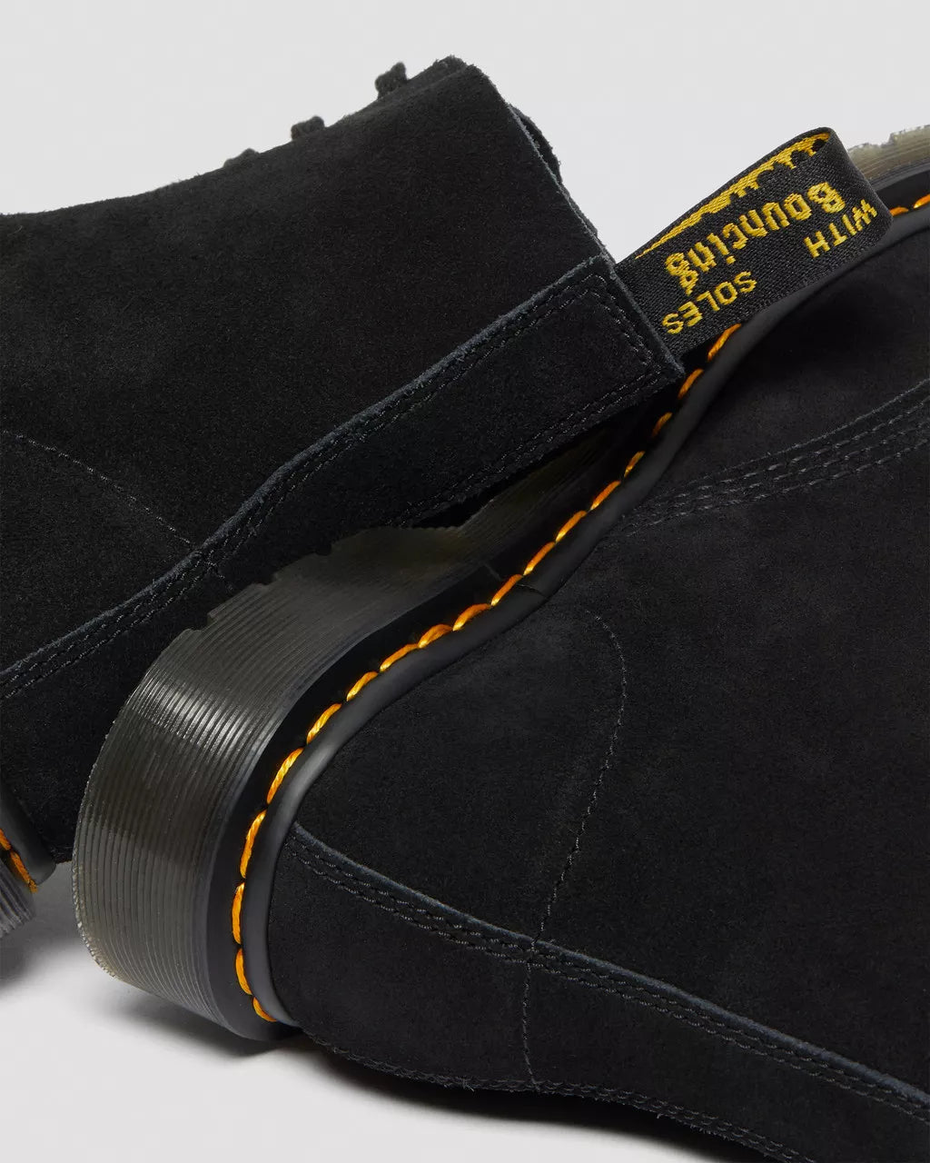 DR. MARTENS - Bottines PASCAL - Suédé - Noir