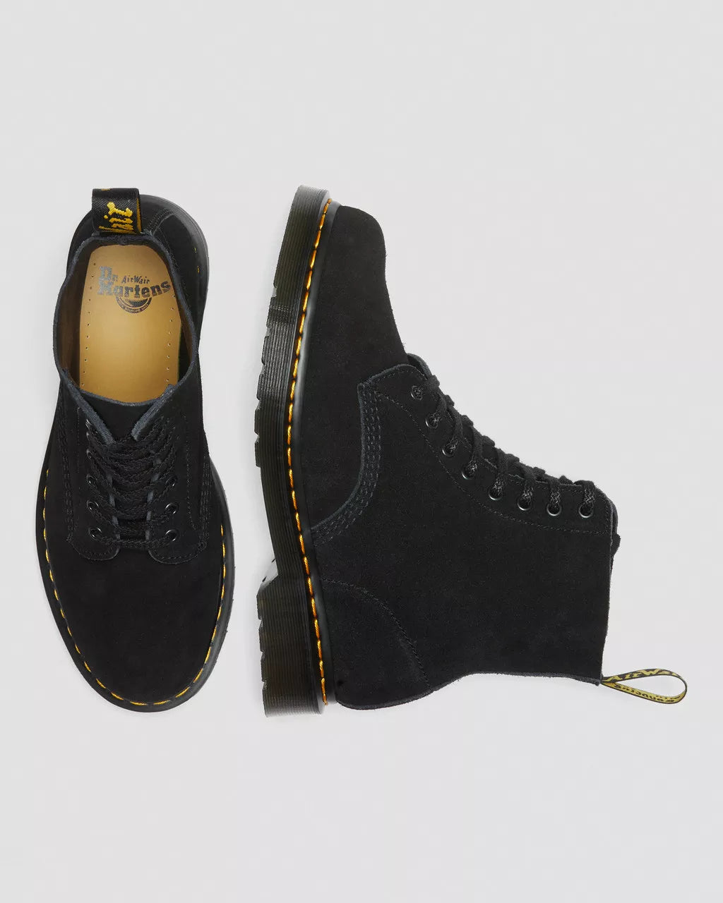 DR. MARTENS - Bottines PASCAL - Suédé - Noir