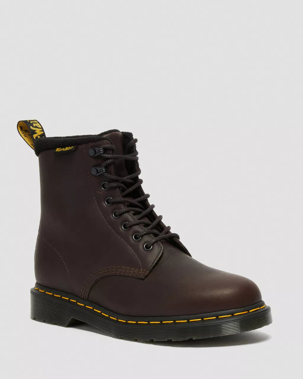 DR. MARTENS - Bottines PASCAL VALOR WP - Marron foncé