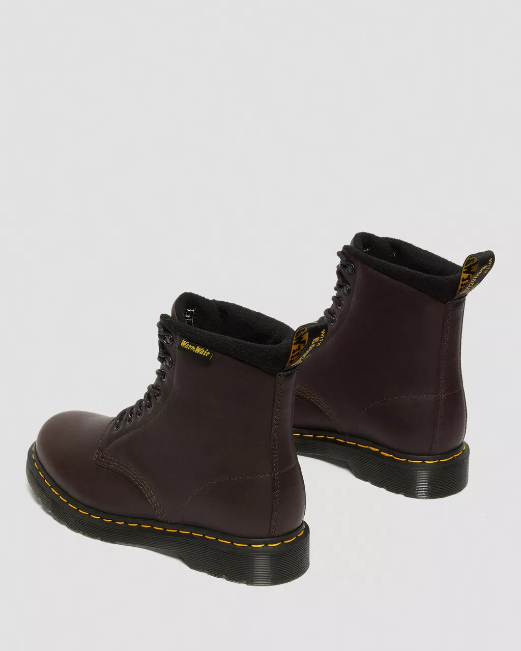 DR. MARTENS - Bottines PASCAL VALOR WP - Marron foncé