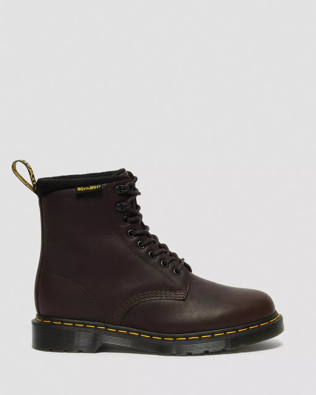 DR. MARTENS - Bottines PASCAL VALOR WP - Marron foncé
