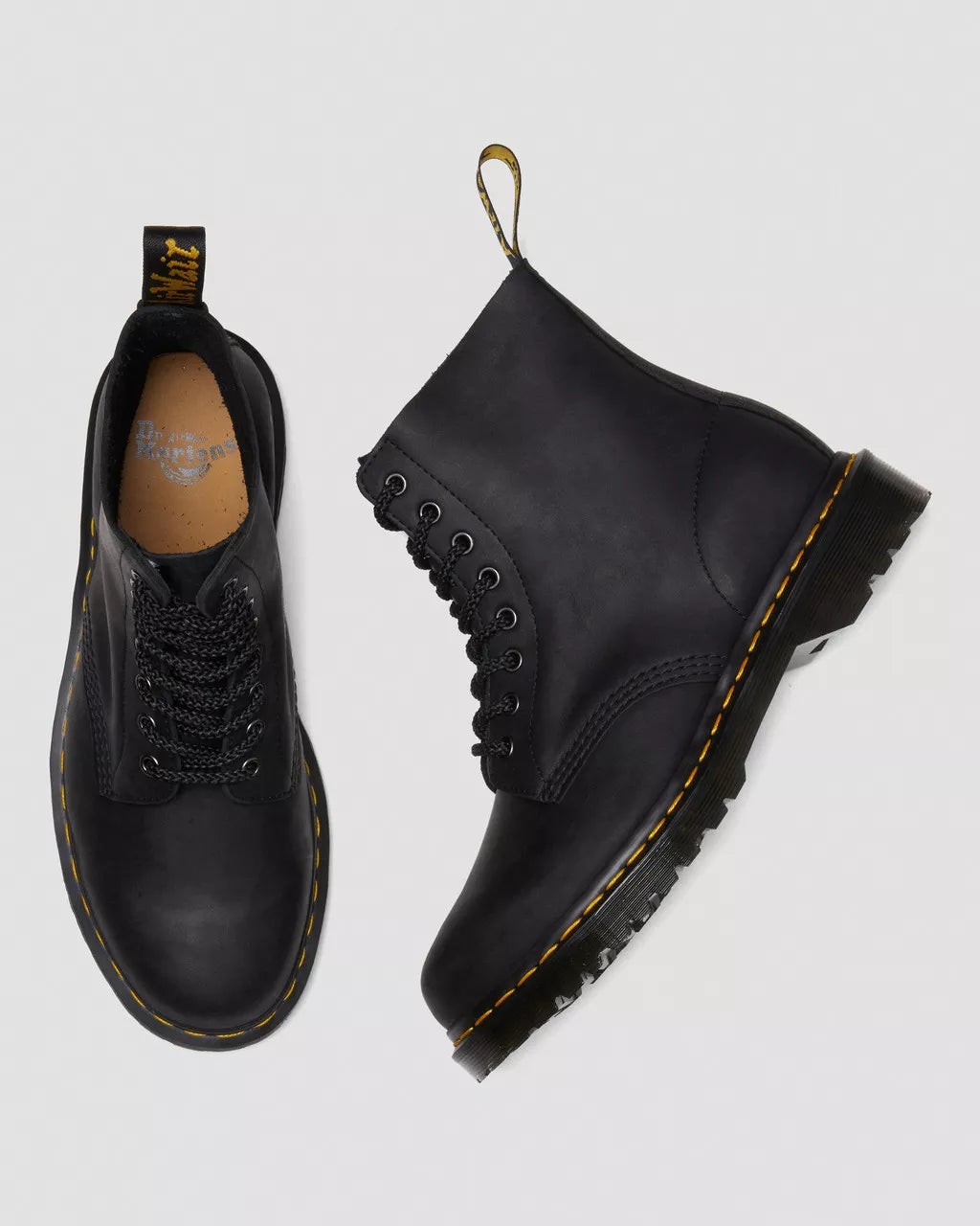 DR. MARTENS - Boots PASCAL WAXED - Noir