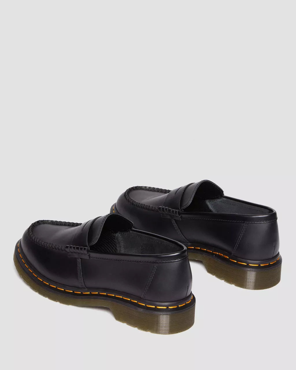 DR. MARTENS - Mocassins PENTON - Cuir smooth - Noir