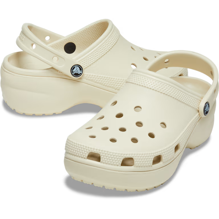 CROCS - Sabots PLATFORM CLOG - Bone