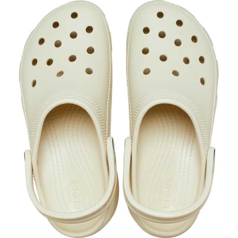 CROCS - Sabots PLATFORM CLOG - Bone