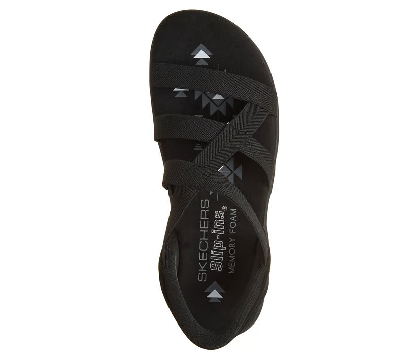SKECHERS - Basket REGGAE SLIM - Black