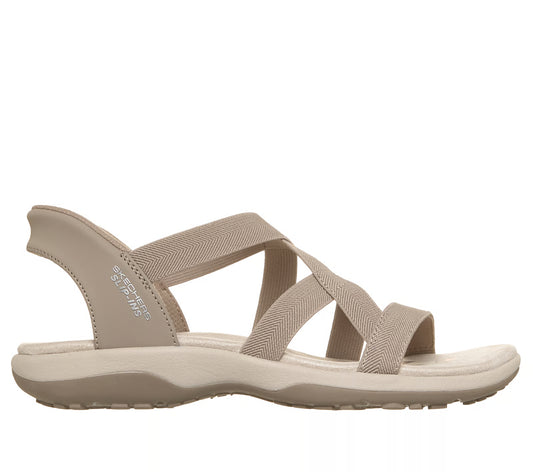 SKECHERS - Basket REGGAE SLIM - Taupe