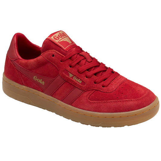 GOLA - Basket HAWK - Daim - Red/Gum