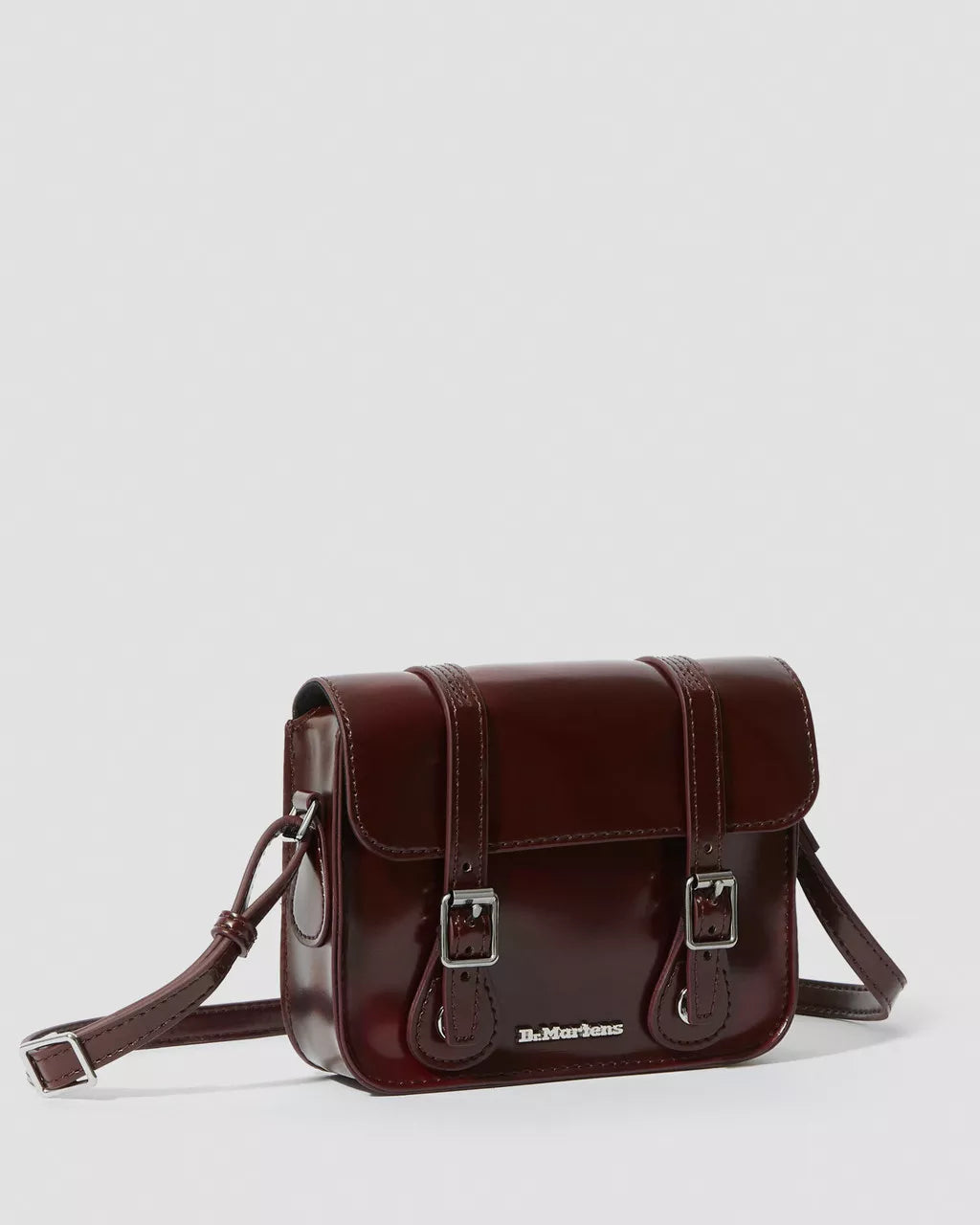 DR. MARTENS - Sac à bandouillère - Vegan - Rouge cerise