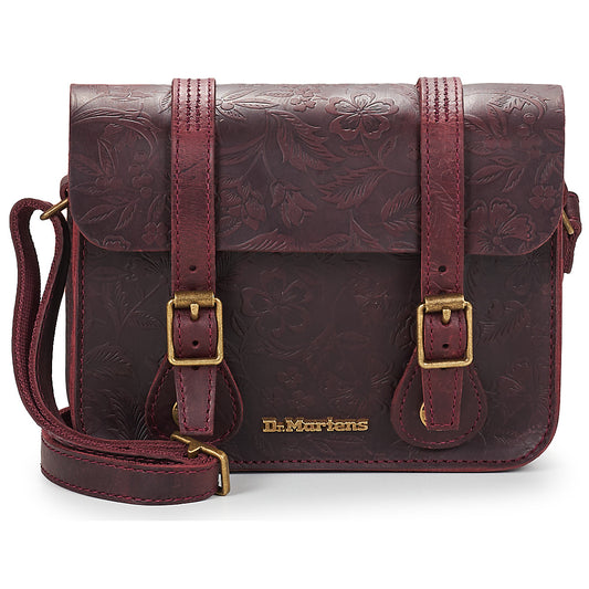 DR. MARTENS - Sac à bandouillère - Crazy Horse - Floral Cherry Red