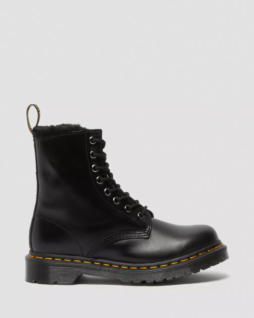 DR. MARTENS - Boots SERENA 14 - Gris foncé