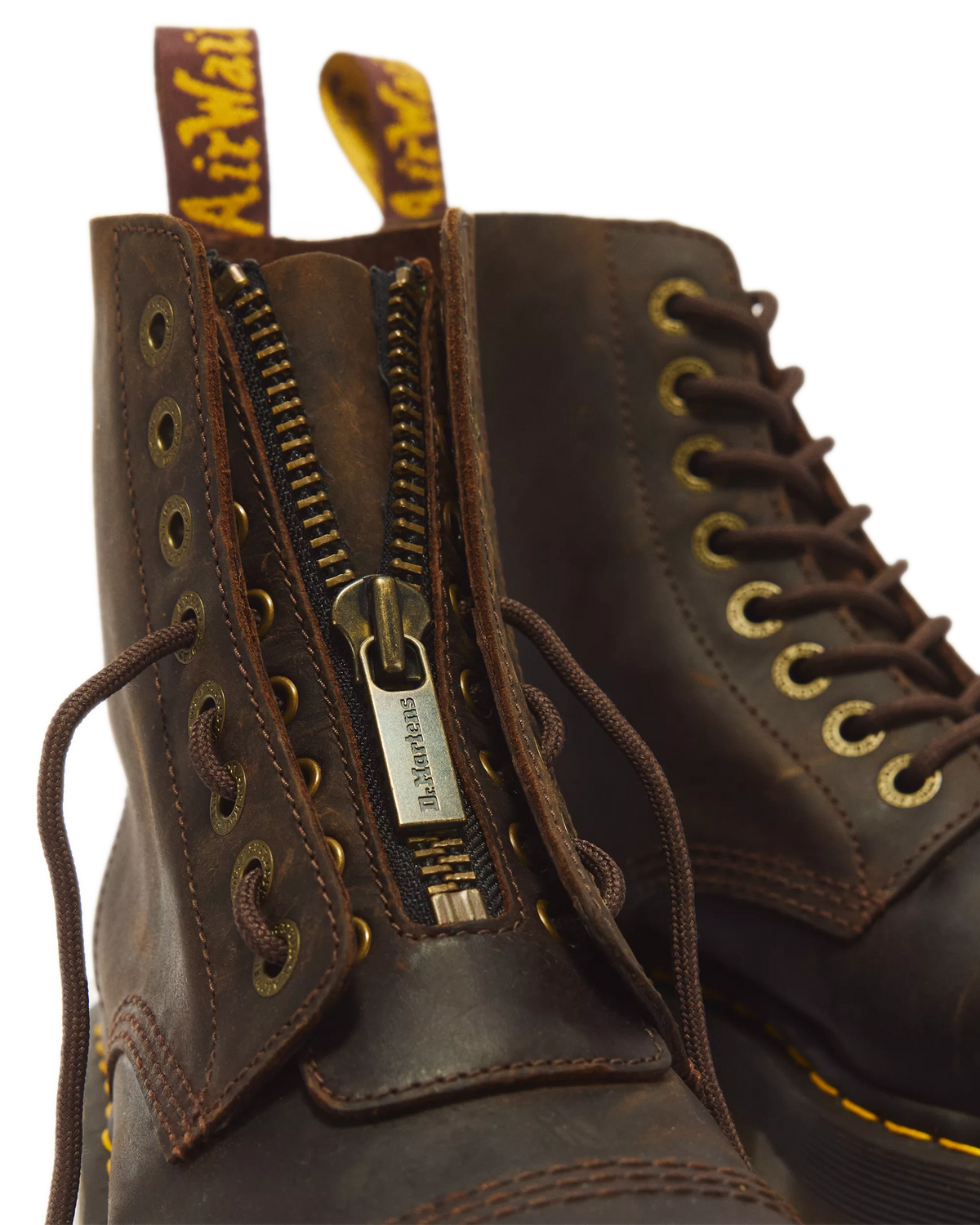 DR. MARTENS - Boots SINCLAIR - Crazy Horse - Marron