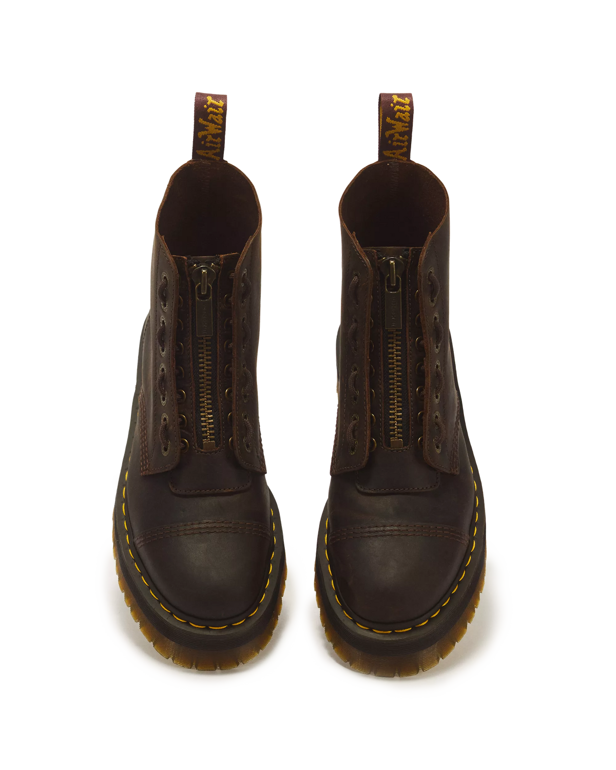 DR. MARTENS - Boots SINCLAIR - Crazy Horse - Marron