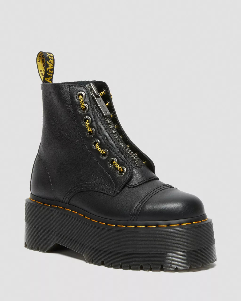 DR. MARTENS - Boots SINCLAIR MAX - Zip amovible - Noir
