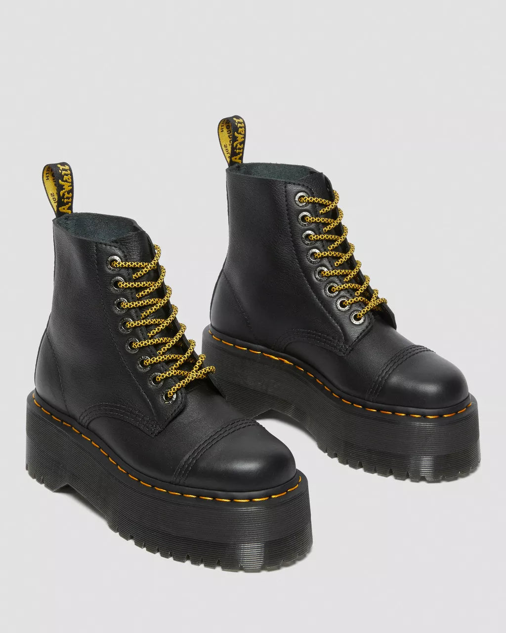 DR. MARTENS - Boots SINCLAIR MAX - Zip amovible - Noir