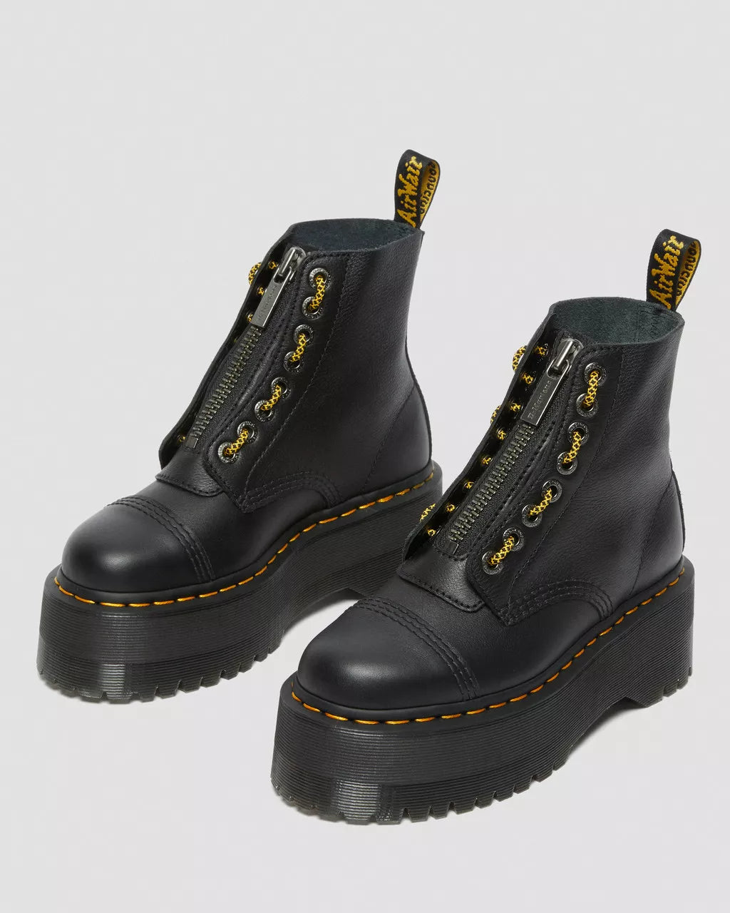 DR. MARTENS - Boots SINCLAIR MAX - Zip amovible - Noir