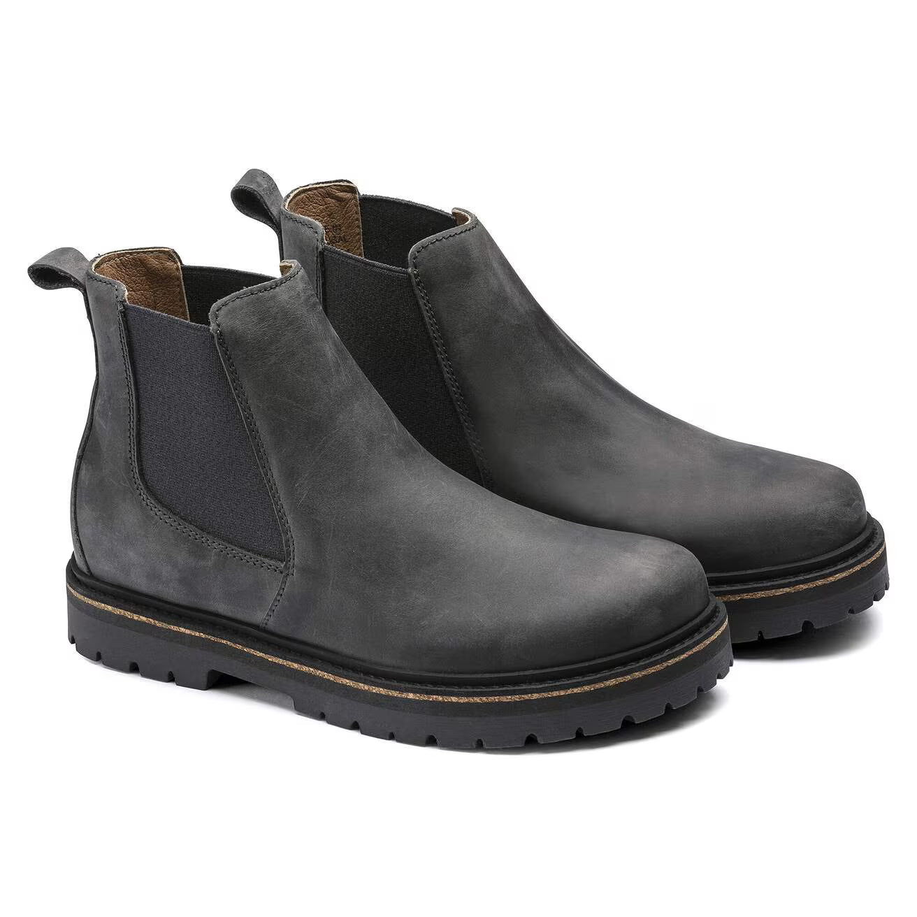 BIRKENSTOCK - Boots STALON - Nubuck - Graphite