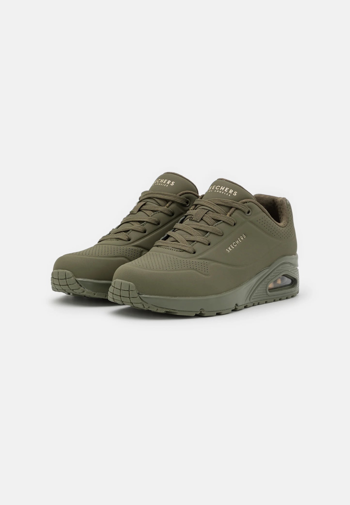 SKECHERS - Basket STAND ON AIR - Olive mono