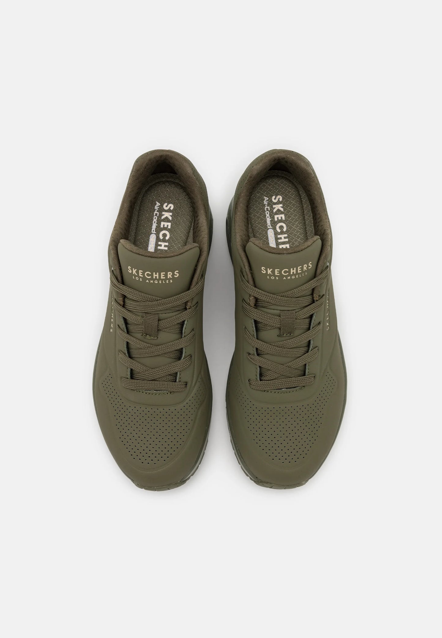 SKECHERS - Basket STAND ON AIR - Olive mono