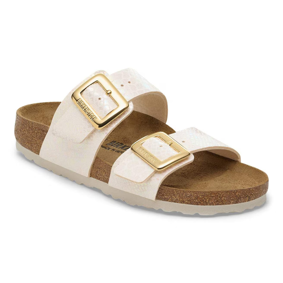 BIRKENSTOCK - Sandales SYDNEY - Grosse boucle - Graceful pearl white